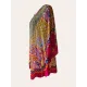 6pk: Cerise/gul kaftan