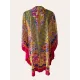 6pk: Cerise/gul kaftan